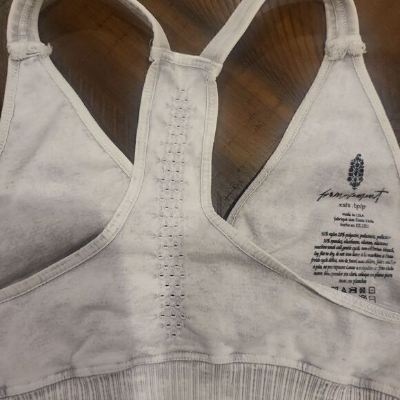 Free People Plunge Bra Ice Grey XS/S - Picture 8 of 8